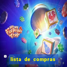 lista de compras supermercado completa pdf